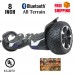All Terrain 8.5" Inch Wheels Hoverboard Off-Road Self Balancing Electric Scooter With Bluetooth- Gray   